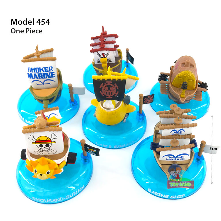 Action Figure Set - Model 454 : One Piece